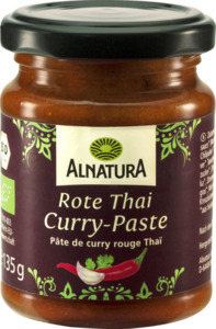 Alnatura Bio Rote Thai Curry-Paste, 135 g
