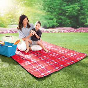 Solax Sunshine Isolierte Picknickdecke mit Alu-Rückseite