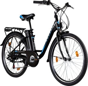 Zündapp E-Bike »Z505«, 6 Gang Shimano Tourney Schaltwerk, Kettenschaltung, Heckmotor 250 W