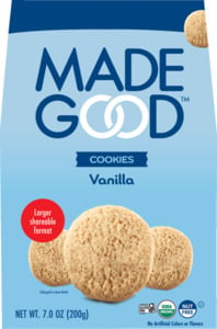 MadeGood Bio Cookies Vanilla, 200 g