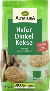 Alnatura Bio Hafer Dinkel Kekse, 150 g