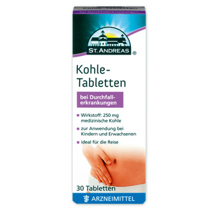 St. Andreas Kohle-Tabletten
