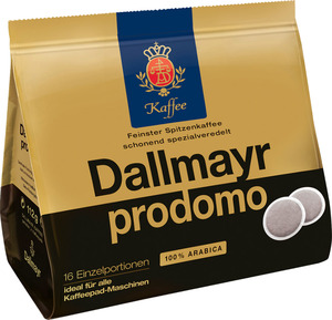 Dallmayr prodomo Kaffeepads