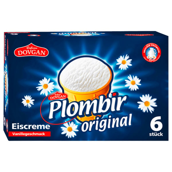 Bild 1 von Dovgan  Plombir Eiscreme