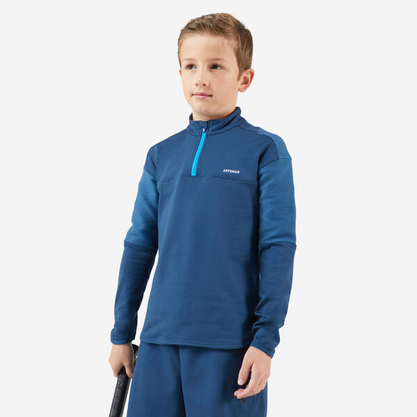 Bild 1 von Tennis Langarmshirt Kinder TTS TH500 türkis