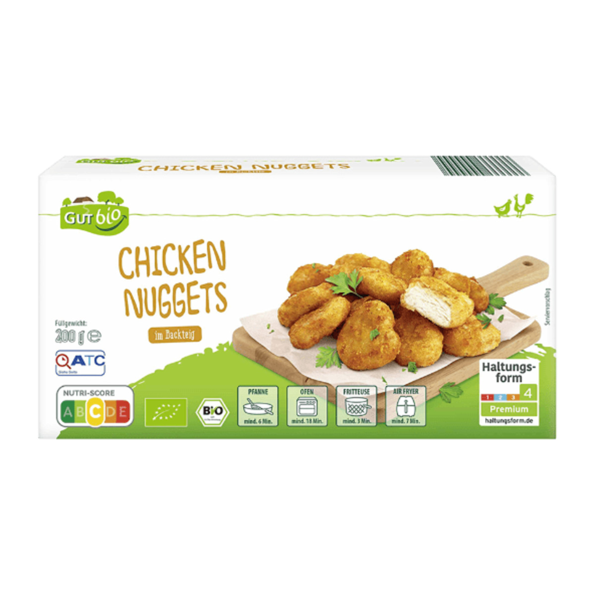 Bild 1 von GUT BIO Bio-Chicken-Nuggets 200g