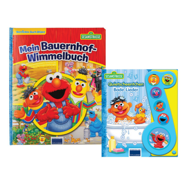 Bild 1 von Buchset Sesamstraße, Wimmelbuch & Soundbuch