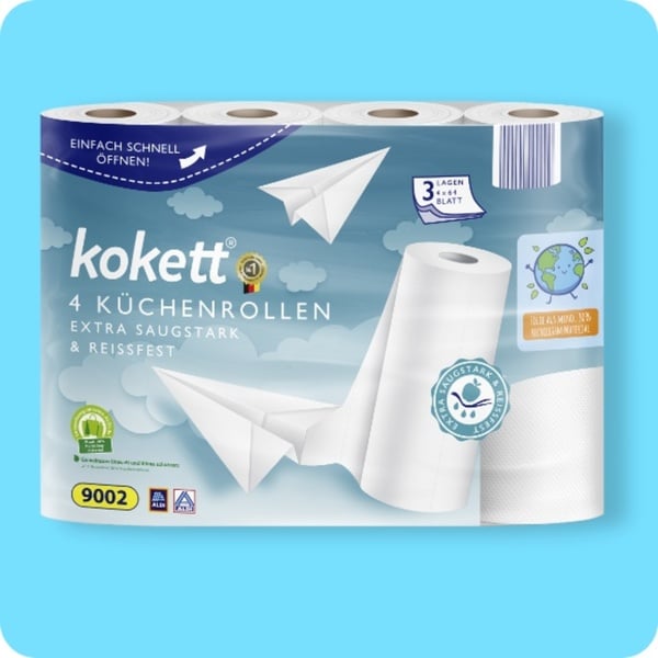 Bild 1 von KOKETT
 Küchenrollen⁵, 3-lagig