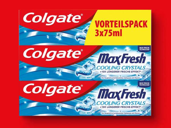 Bild 1 von Colgate Zahncreme, 
         3x 75 ml