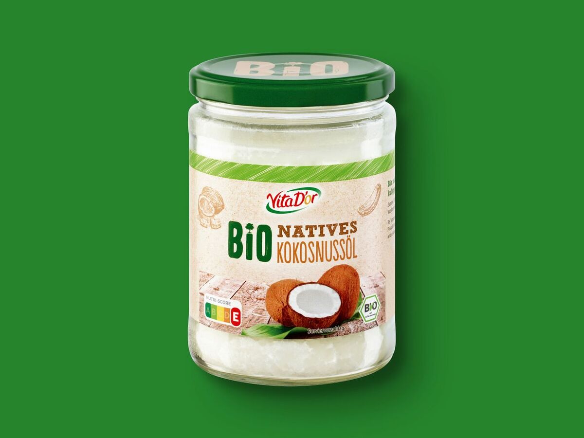 Bild 1 von Vita D’or Bio Natives Kokosnussöl, 
         450 ml