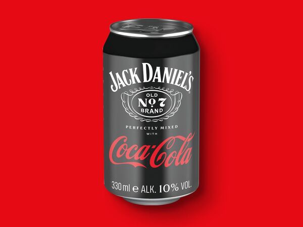 Bild 1 von Jack Daniel's Coca-Cola, 
         0,33 l zzgl. -.25 Pfand