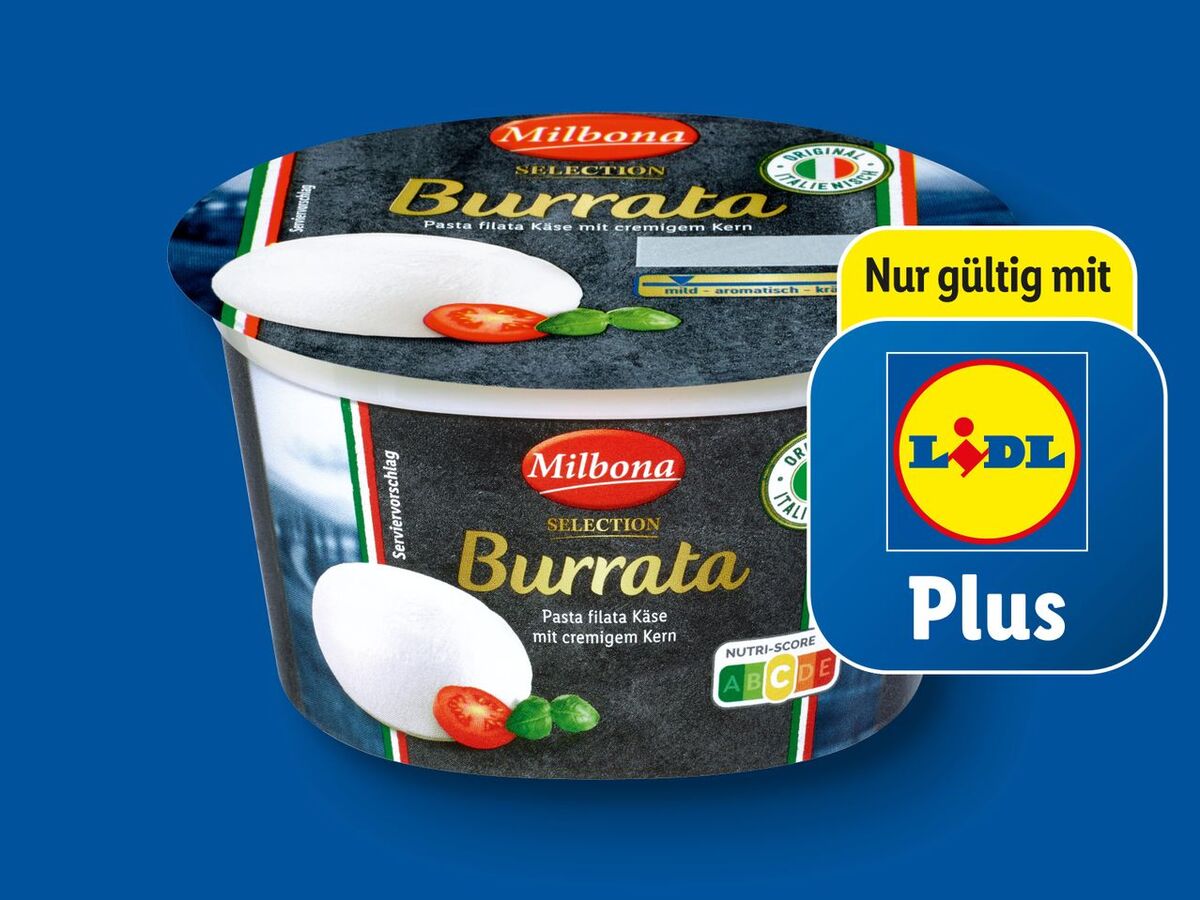 Bild 1 von Milbona Burrata, 
         125 g