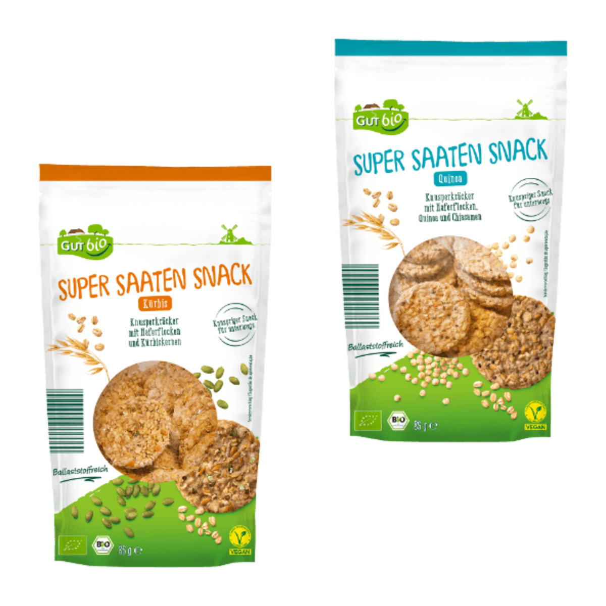 Bild 1 von GUT BIO Bio-Supersaaten-Snack 85g