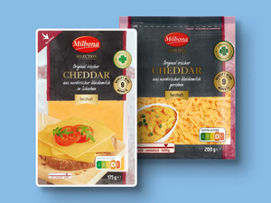 Milbona Cheddar, 
         200/175 g