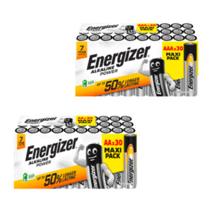 ENERGIZER Alkaline-Power-Batterien