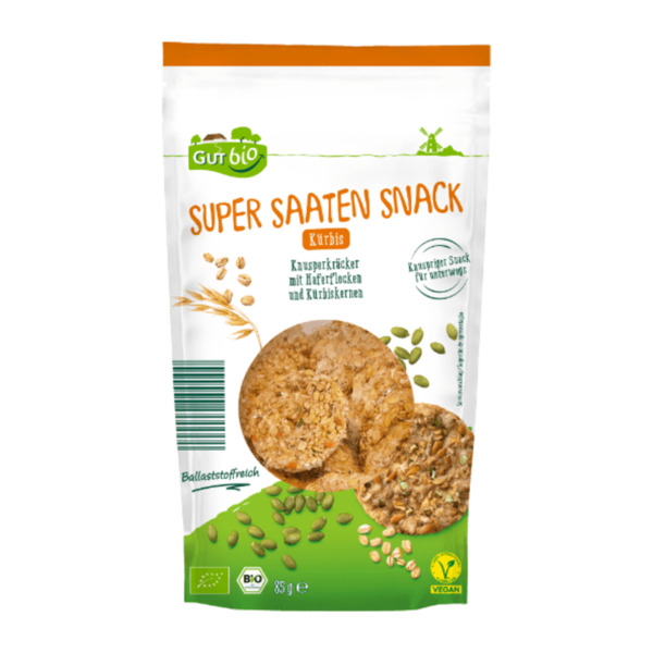 Bild 2 von GUT BIO Bio-Supersaaten-Snack 85g