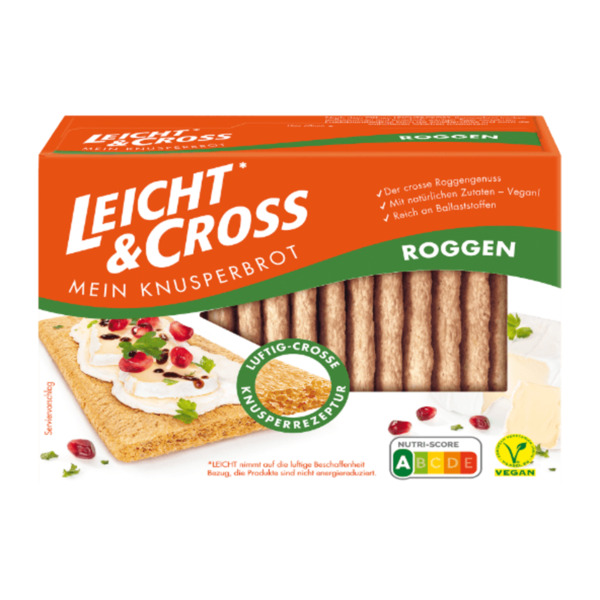 Bild 1 von LEICHT & CROSS Knusperbrot 150g