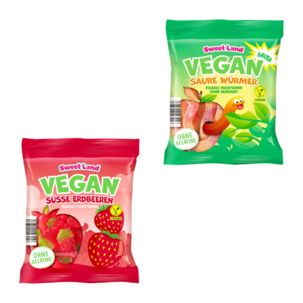 Bild 1 von SWEETLAND Vegane Fruchtgummis 200g