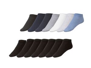 LIVERGY® 7 Paar Sneakersocken, 
         7 Paar