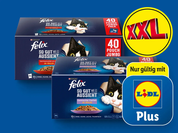 Bild 1 von Felix So gut wie es aussieht Alleinfuttermittel, 
         40x 85 g