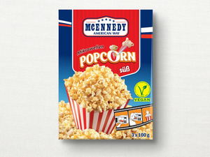 McEnnedy Mikrowellen Popcorn, 
         3x 100 g