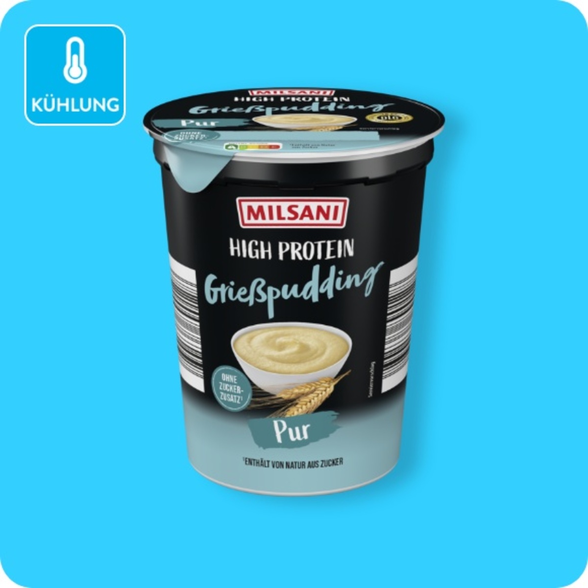 Bild 1 von MILSANI High-Protein-Grießpudding