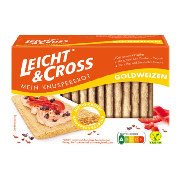 Bild 1 von LEICHT & CROSS Knusperbrot 150g