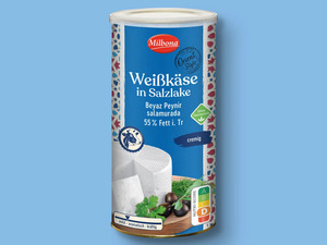 Milbona Weißkäse in Salzlake, 
         1,5 kg; Abtropfgewicht: 1 kg