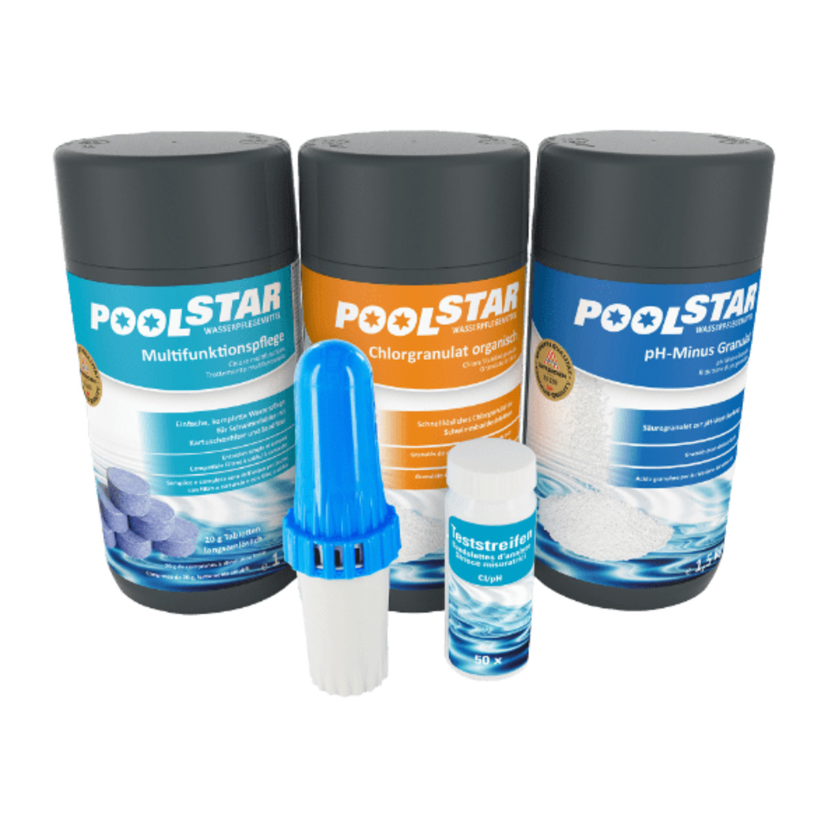 Bild 1 von POOLSTAR Poolpflege-Set