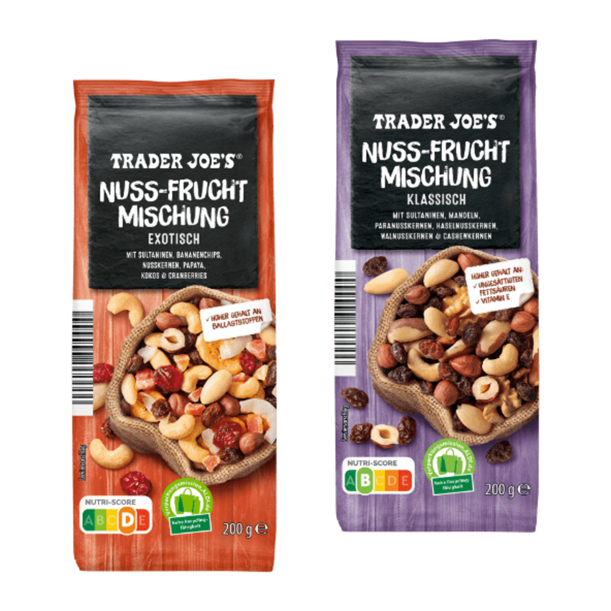 Bild 1 von TRADER JOE’S Nuss-Frucht-Mischung 200g