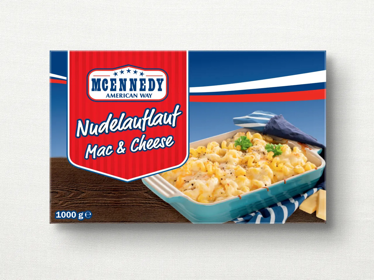 Bild 1 von McEnnedy Nudelauflauf Mac & Cheese, 
         1 kg