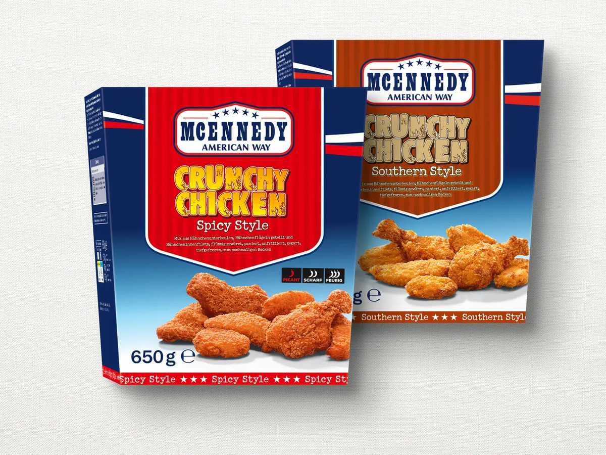 Bild 1 von McEnnedy Crunchy Chicken Bucket, 
         650 g