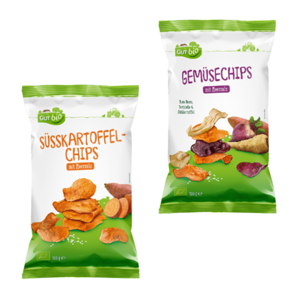 Bild 1 von GUT BIO Bio-Gemüsechips 100g