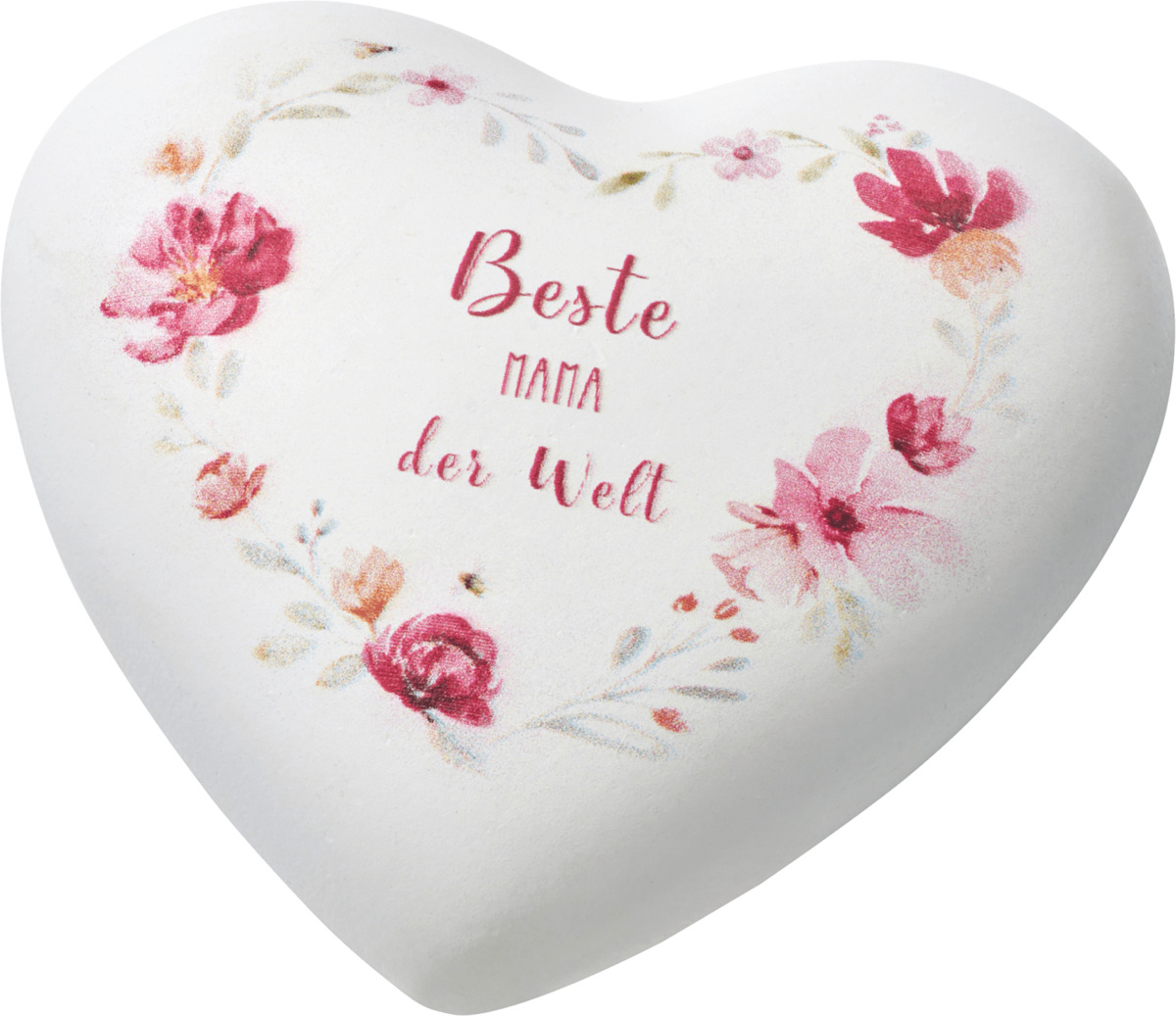 Bild 1 von BOLTZE Polyherz mit Spruch "Beste Mama der Welt"