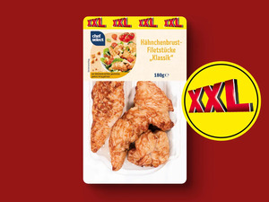 Chef Select Hähnchenbrust-Filetstücke „Klassik“ XXL, 
         180 g