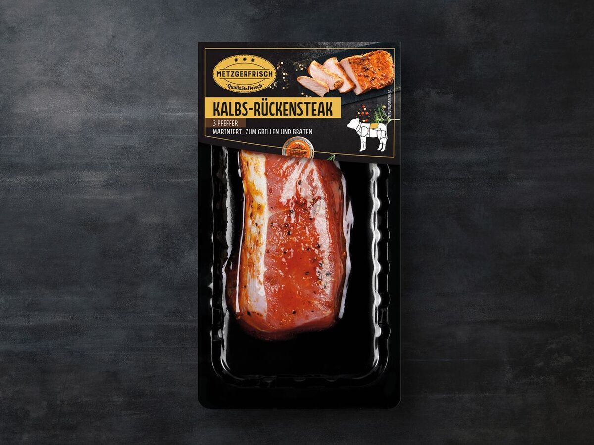 Bild 1 von Grillmeister Kalbs-Rückensteak, 
         170 g