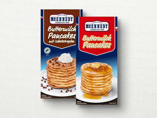 Bild 1 von McEnnedy Buttermilch Pancakes, 
         540 g