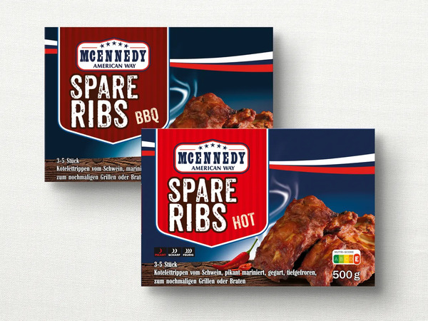 Bild 1 von McEnnedy Spare Ribs, 
         500 g