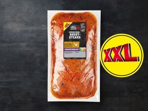 Grillmeister Hähnchenbruststeaks XXL, 
         1 kg