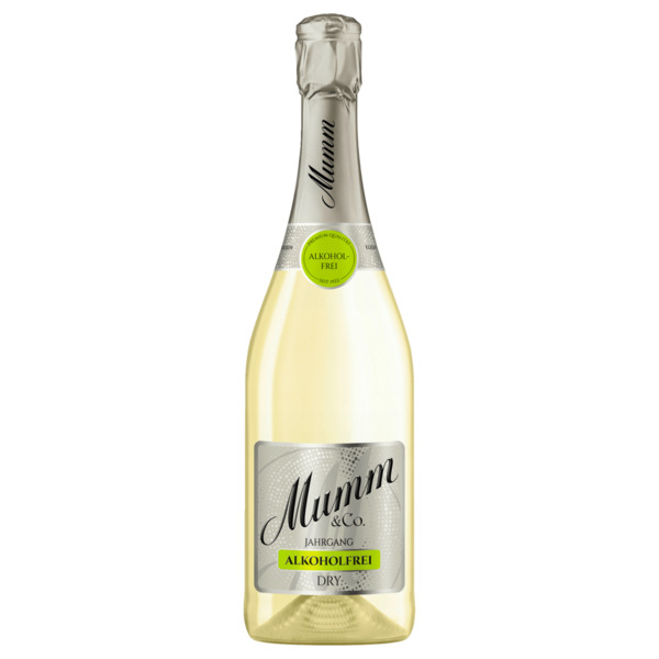 Bild 1 von Mumm & Co. Jahrgang trocken alkoholfrei 0,75l