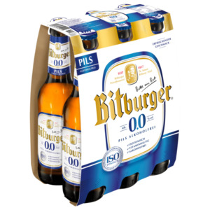 Bitburger 0,0% Alkoholfrei 6x0,33l