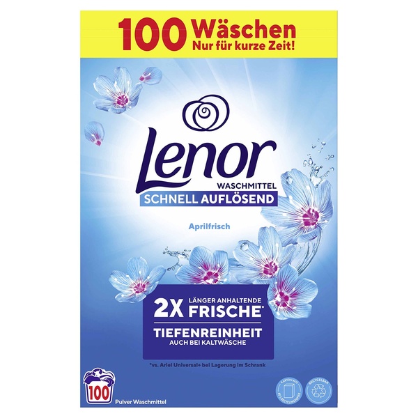 Bild 1 von LENOR Flüssigwaschmittel oder Pulver 100 WL