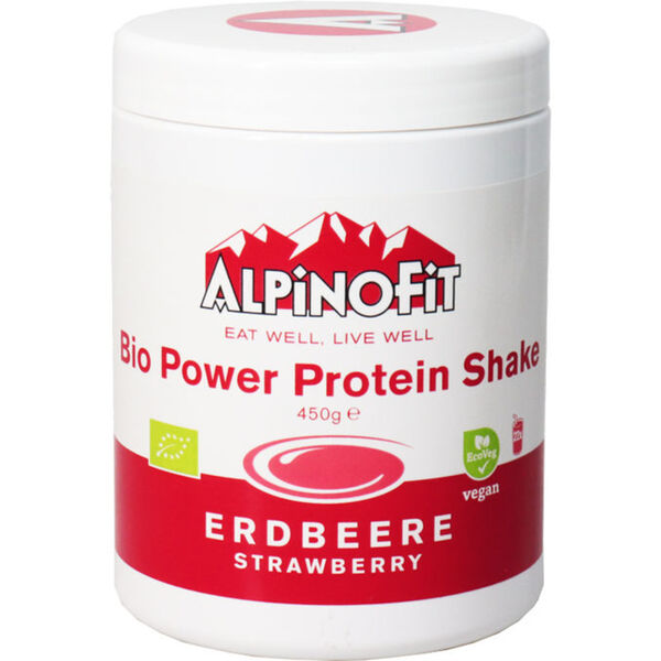 Bild 1 von AlpinoFit BIO Power Protein Shake Erdbeer