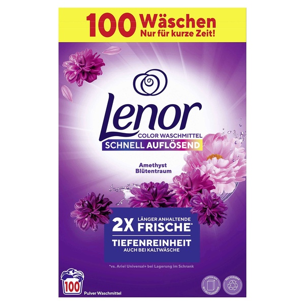 Bild 2 von LENOR Flüssigwaschmittel oder Pulver 100 WL