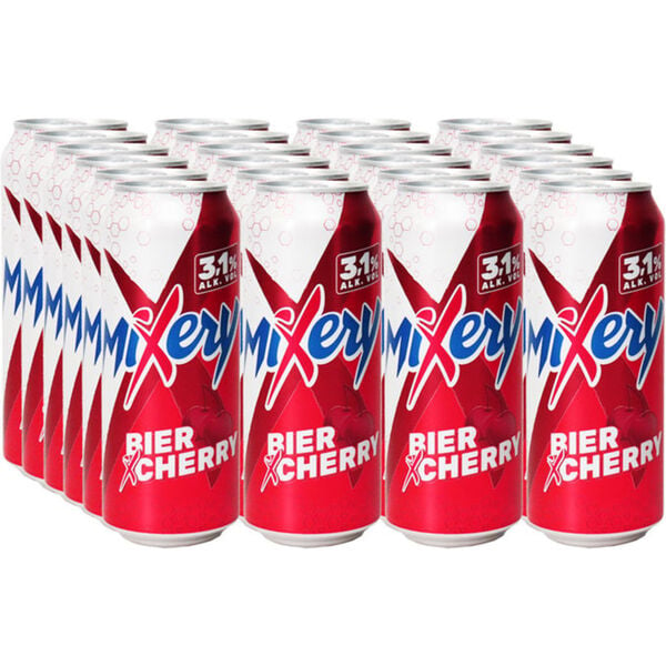 Bild 1 von Mixery Biermischgetränk Kirsche 3,1%, 24er Pack (EINWEG) zzgl. Pfand