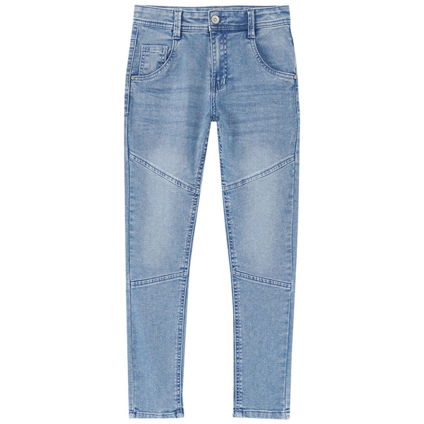 Bild 1 von Jungen Slim-Jeans mit Ziernähten BLAU