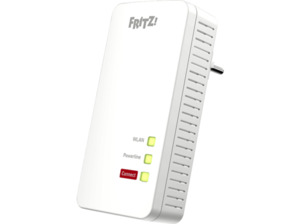 AVM FRITZ!Powerline 1260 Powerline Adapter 1200 Mbit/s Kabellos und Kabelgebunden, Weiß/Rot