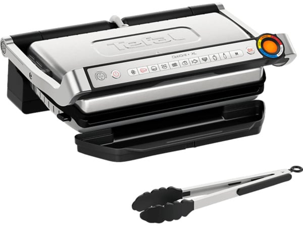 Bild 1 von TEFAL GC728D OptiGrill+ XL intelligenter Kontaktgrill, Edelstahl/Schwarz