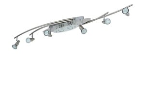 KHG LED-Deckenstrahler - silber - Lampen & Leuchten