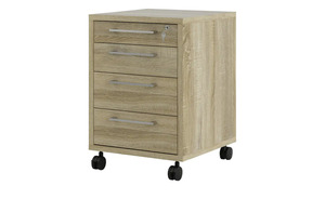 Rollcontainer  Saale ¦ holzfarben ¦ Maße (cm): B: 48,2 H: 68,2 T: 49,1 Büro > Rollcontainer - Sconto